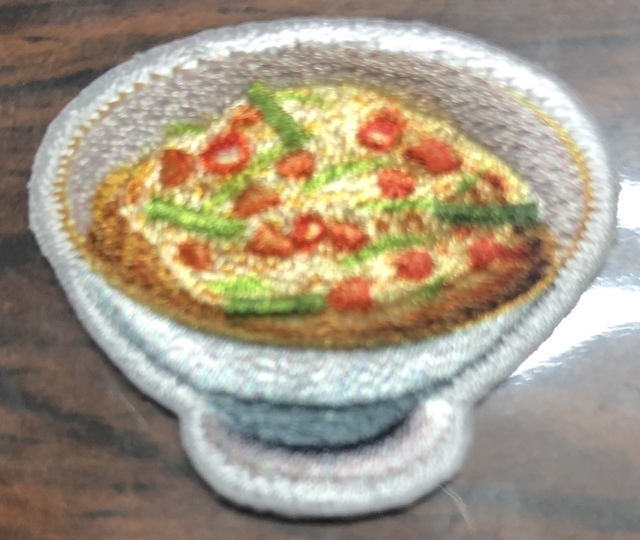 ヘビ　昇華刺繡ワッペン